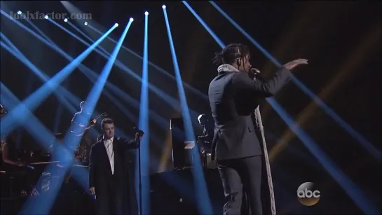 Sam Smith & A$AP Rocky - I'm Not the Only One (Live AMA 2014)