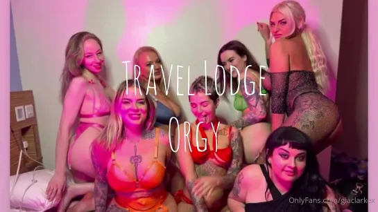 Travelodge Orgy - Gia Clarke, Lacey Amour etc