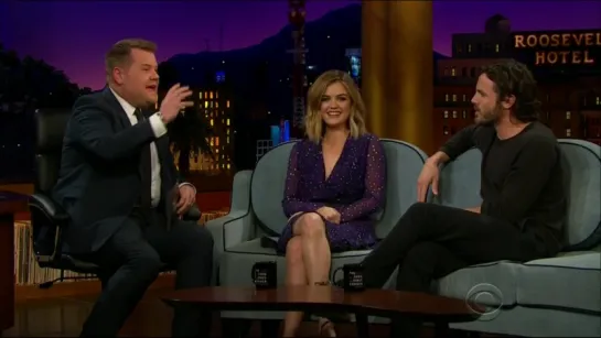 Lucy Hale Sexy - Late Late Show With James Corden - 2-25-2016