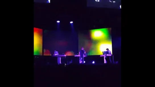 Thom Yorke & Nigel Godrich - Not the News (Live at Pitchfork Paris 2015)