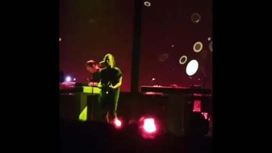 Thom Yorke & Nigel Godrich - A Brain in a Bottle (Live at Pitchfork Paris 2015)