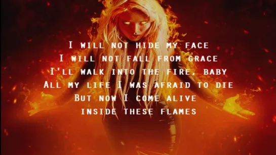 In This Moment - The Fighter (LYRICS)