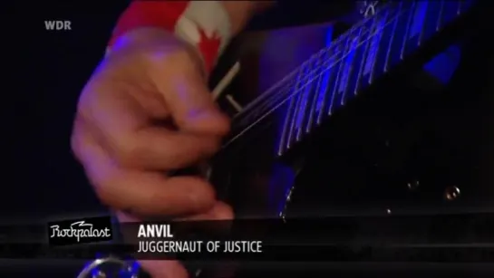 Anvil - Juggernaut Of Justice (2011) (Official Live Video)