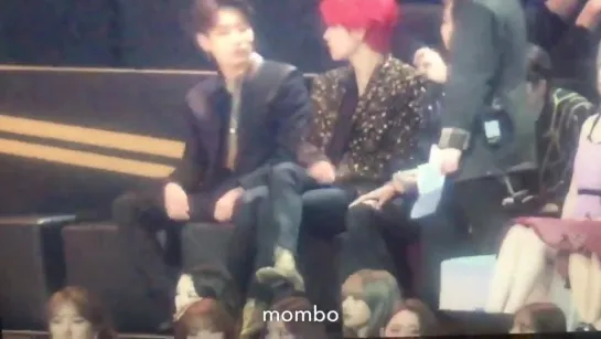 jungkook & taehyung MAMA 2018