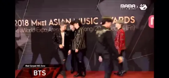 2018MAMA MAMARedCarpet BTS @BTS_twt - 181214 마마 홍콩 레드카펫 방탄소년단