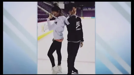 Nathan Chen and Mariah Bell its Love Storys Videos Moments Figure Skating 2023  (2)