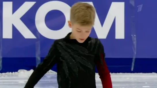 Лев Лазарев Lev Lazarev Figure Skater from Russia ПП Контрольные прокаты сборной России среди юниоров 2023