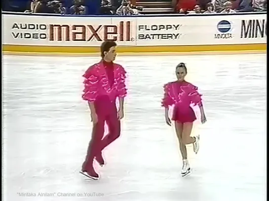 Екатерина Гордеева и Сергей Гриньков Ekaterina Gordeeva and Sergei Grinkov (RUS) Worlds Exhibition Program 990