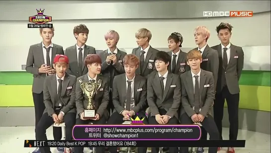 [VIDEO]  130828 EXO WIN  @ Show Champion