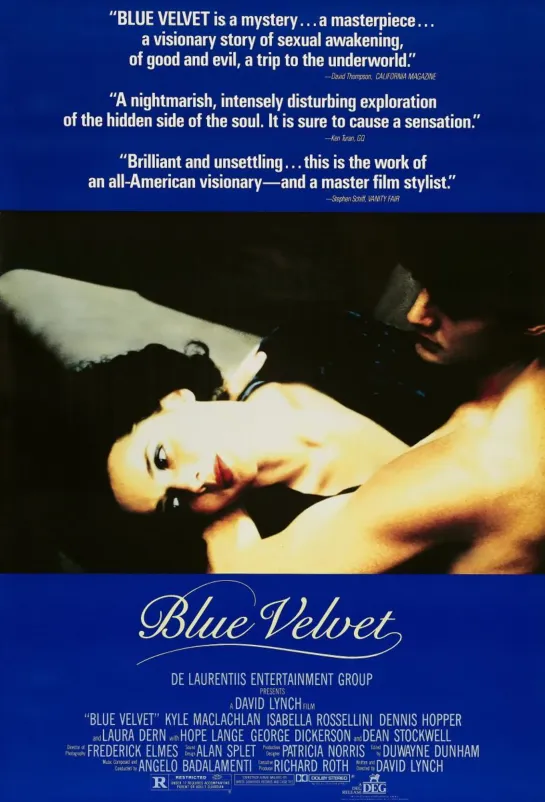 Terciopelo Azul (1986) Usa