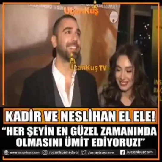 Couple neskad kadirdogulu neslihanatagül NeslihanAtagul KadirDoğulu