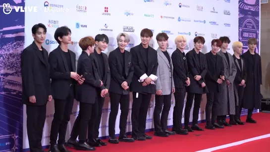 |190518| Seventeen @ 25th Dream Concert Red Carpet