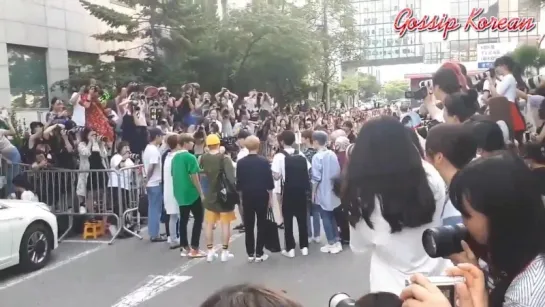 |180803| Seventeen @ At KBS Music Bank Rehearsal