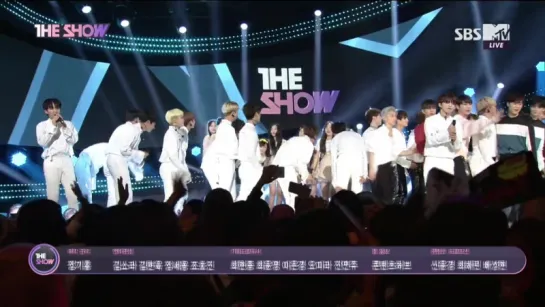 |170613| Seventeen (세븐틴) - Don't Wanna Cry 4th win @ SBS The Show