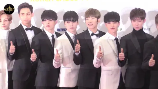 |170310| Seventeen (세븐틴) - Red Carpet @ 2017 KCTA (Korea Cable TV Awards)