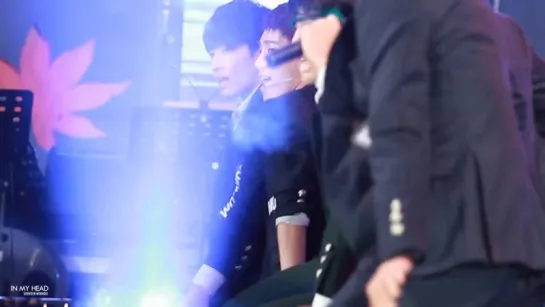 |FANCAM| Seventeen - Shining Diamond (Wonwoo focus) | 151017 @ Songnisan Maple Song Festival