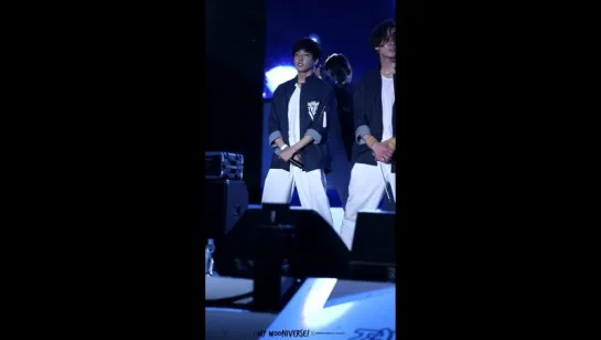 |FANCAM| Seventeen - Shining Diamond (Wonwoo focus) | 150806 @ Cheorwon Marsh Snail Festival