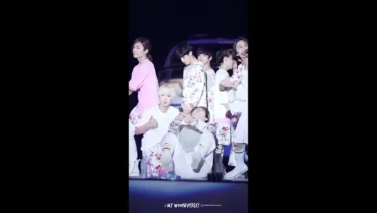 |FANCAM| Seventeen - Adore U (Wonwoo focus) | 150730 @ Hwaseong Marine Festival