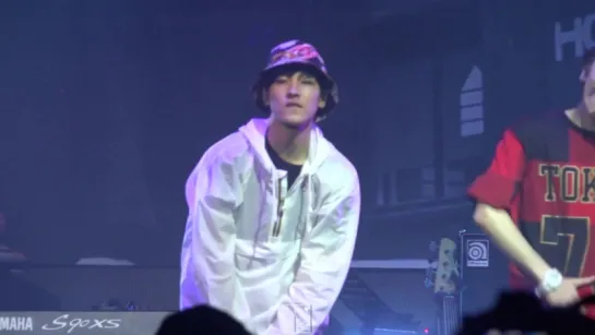 |FANCAM| Seventeen - Ah Yeah (Wonwoo focus) 150711 @ Brand New Day Vol.7