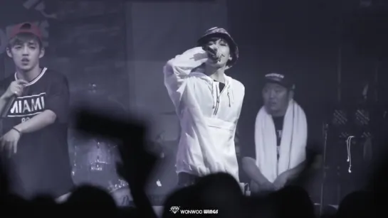 |FANCAM| Seventeen - Ah Yeah (Wonwoo focus) | 150711 @ Brand New Day Vol.7