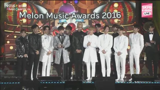 |161119| SEVENTEEN - MBC Music Star Reward @ 2016 MelOn Music Awards