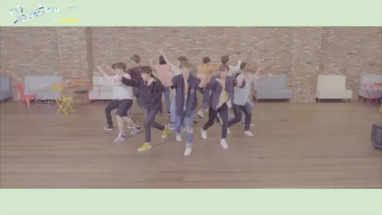 |Dance Practice|  Seventeen (세븐틴) - Pretty U ( 예쁘다) ‘LETTER ver.’