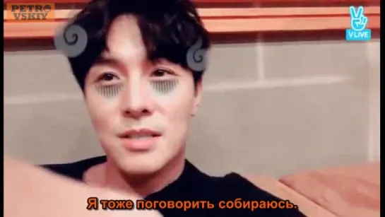 [RUS SUB] 21.12.2016 Kim Dongwan V APP