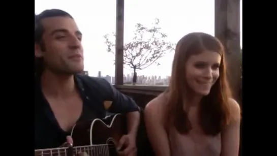 Video Chat Karaoke- Oscar Isaac   Kate Mara 10 YEARS