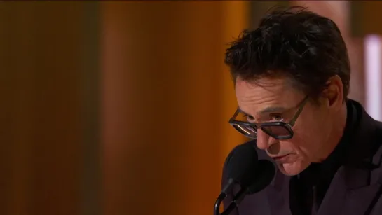 Robert Downey Jr Wins Best Supporting Male Actor – Motion Picture I 81st Annual Golden Globes