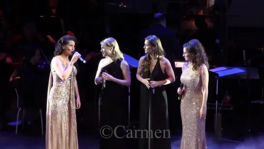 Pia Douwes, Maya Hakvoort,Wietske van Tongeren, Annemieke van Dam  -  ICH GEHÖR NUR MIR of 4 Wien Elisabeth [Haiti Gala 2014]