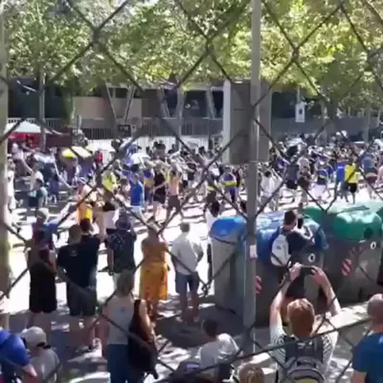 Torcida do Boca Jrs em Madrid 2018