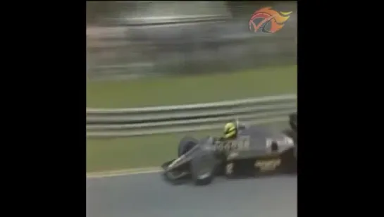 GP de Brands Hatch Ayrton Senna e Keke Rosberg