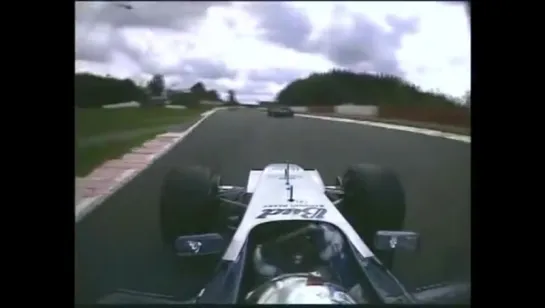 Juan Pablo Montoya in action at Spa 2004, natural sound, enjoy...