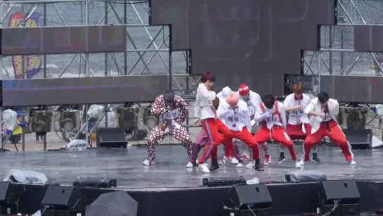 [fancam] 170722 NCT 127 - Cherry Bomb @ SBS The Show Boryeong Mud Festival Rehearsal