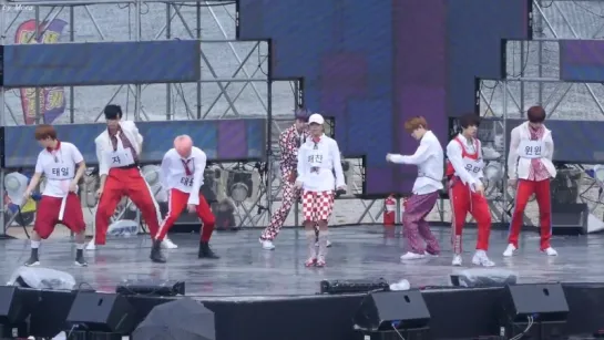 [fancam] 170722 NCT 127 - 0 Mile @ SBS The Show Boryeong Mud Festival Rehearsal