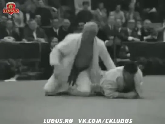 Подсечка Виллема Рюски (Нидерланды) JUDO 1972 European Championships Wim Ruska (NED)