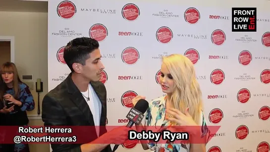 Debby Ryan talks new music for The Never Ending & songwriting w/ @RobertHerrera3