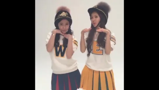 150710 WAY AND ELLIN DANCING TO “RARIRURE”