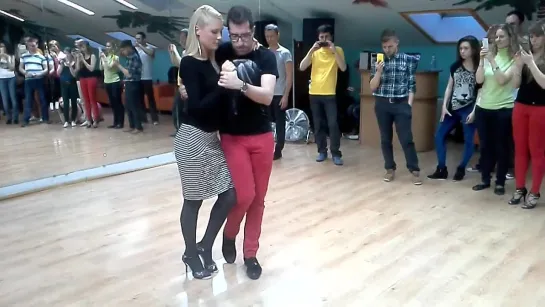 kizomba, Joao N. Rocha & Giedre Lapaite, Москва, 7 мая 2014