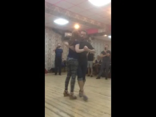 Kristofer Mencak - kizomba seminar Moscow 11.2014