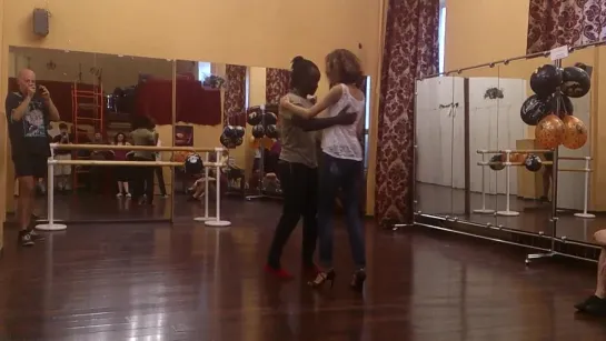 03.11.2014 Kizomba class - Frederico & Aidana