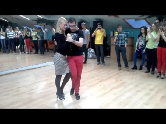 kizomba, Joao N. Rocha & Giedre Lapaite, Москва, 7 мая 2014