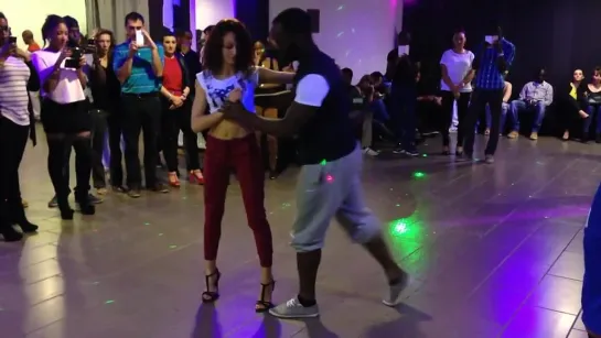 Kizomba MusicalitY 2014 - Ennuel & Hakima - Démonstration de fin de cours