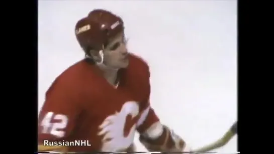 30.01.1990. Calgary Flames-Vancouver Canucks. Гол Сергея Макарова