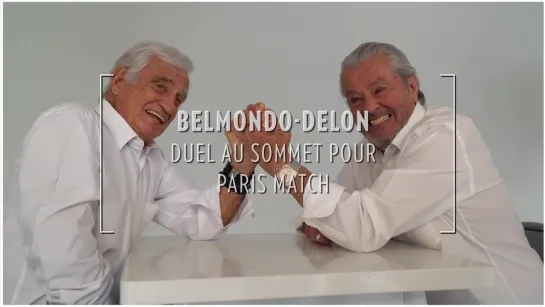 Belmondo - Delon, duel au sommet pour Paris Match 2019