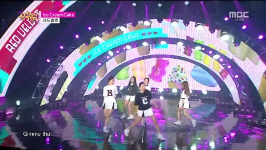 150502 Red Velvet - Ice Cream Cake @ Music Core