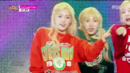 150418 Red Velvet - Ice Cream Cake @ Music Core