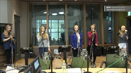 150403 RedVelvet - Automatic @ MBC Hope Song Noon Radio