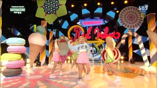 150322 Red Velvet - Ice Cream Cake @ Inkigayo