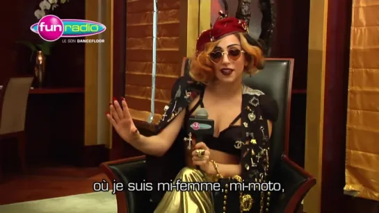 2011 // Lady Gaga > Fun Radio (Gagavision.net)